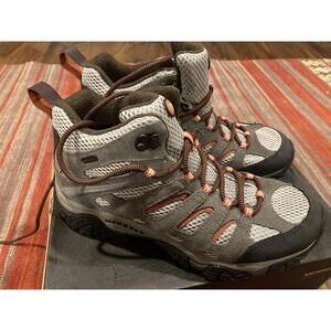 Merrell Women's Moab 2 Mid Waterproof Hiking Boots, Bungee Cord, 10M US